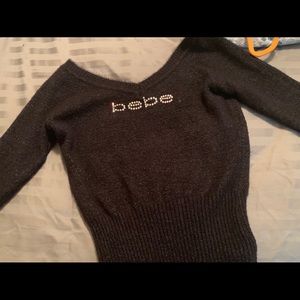 Bebe logo sweater